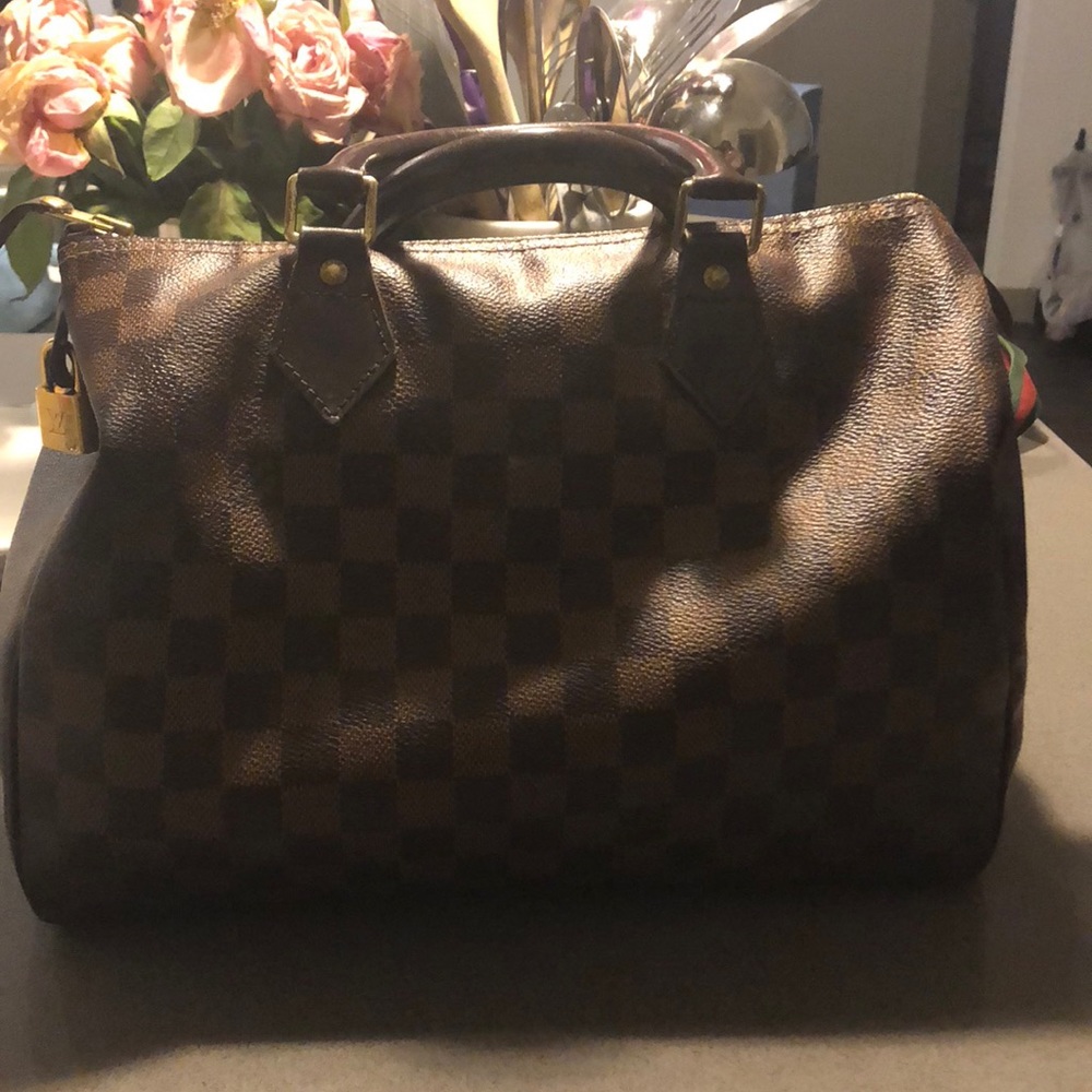 Louis Vuitton Speedy Damier Handbag